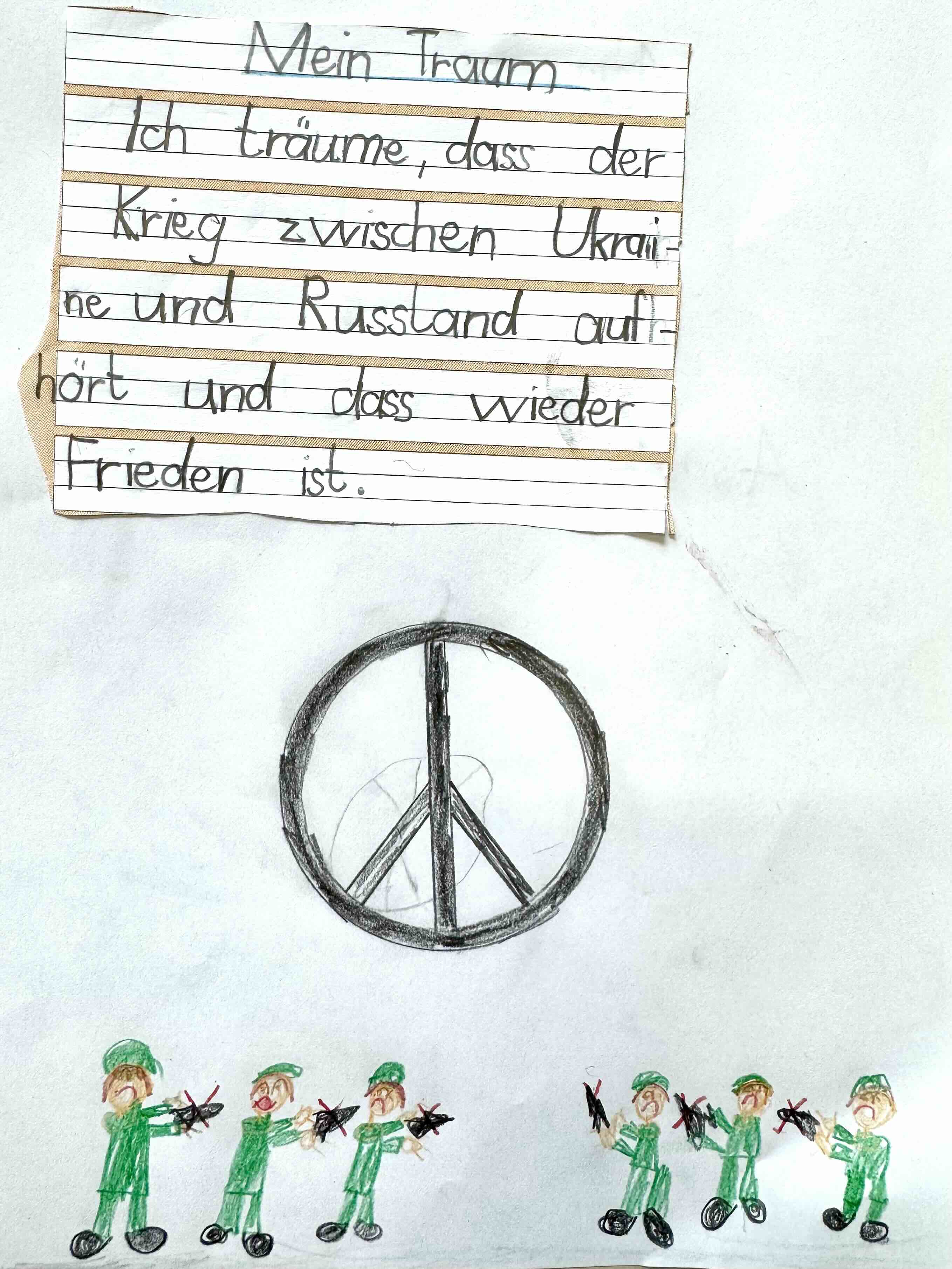 Davon träumt die Klasse 1b…
